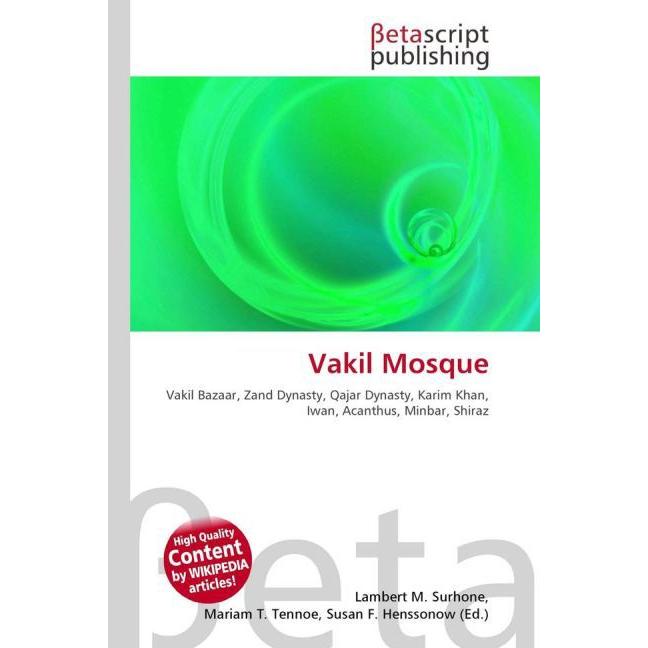 Vakil Mosque, Fachbücher