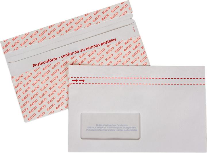Immagine prodotto Elco Busta per documenti in carta C5/6 con finestra a sinistra, 250 pezzi (C5/6, 250 Pezzo/i)