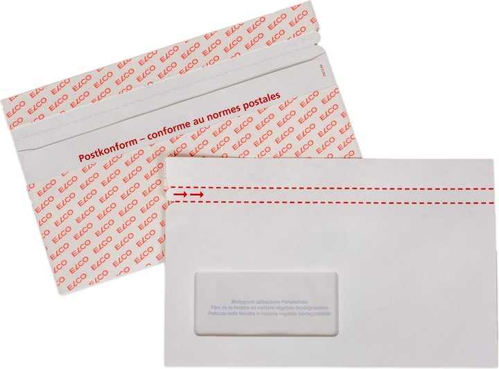 Immagine prodotto Elco Busta per documenti in carta C5/6 con finestra a sinistra, 250 pezzi (C5/6)