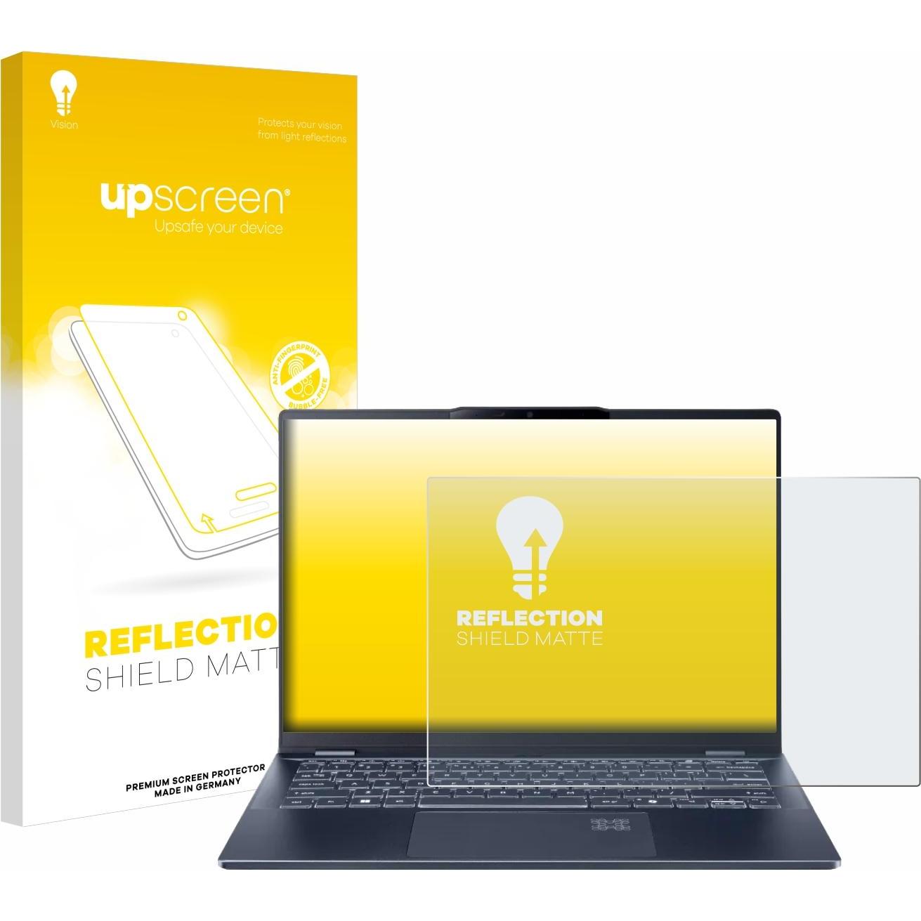 upscreen Schutzfolie Displayschutz Displayschutzfolie Folie Matt Entspiegelungsfolie (35.56", 16 : 10), Notebook Schutzf...