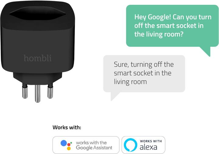 Immagine prodotto Hombli Smart Swiss Socket