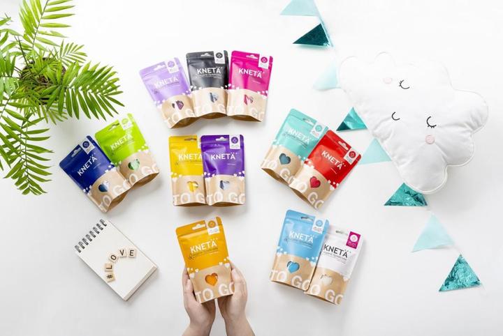 Produktbild Knetä Bag Gelb 100g