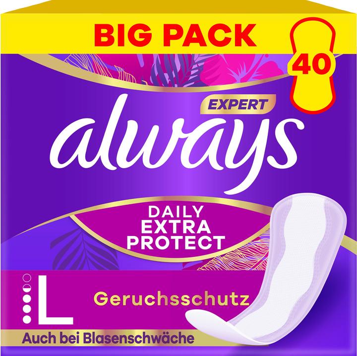Always Expert Daily Extra Protect (40 x, Slipeinlagen)
