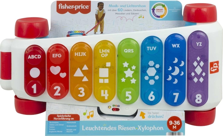 Actual product image Fisher-Price FP Luminous giant xylophone (German)