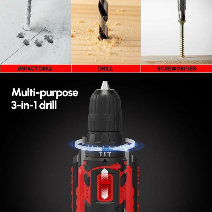 Actual product image Casals 20V Akku-Bohrhammer CID2051BCA (Without external power source)