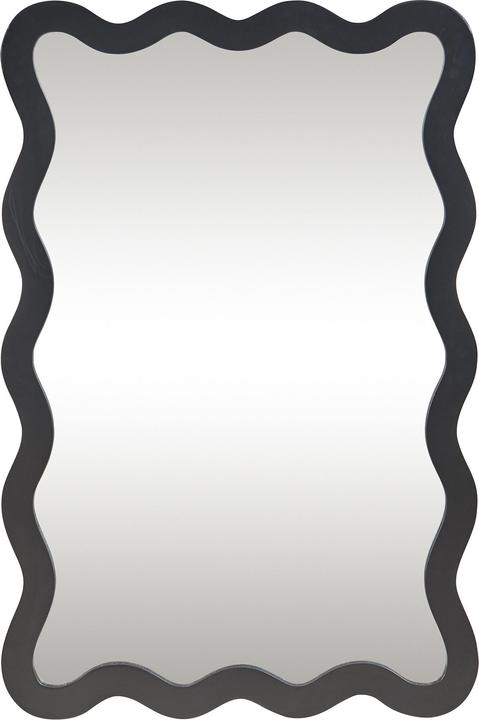 Produktbild En.Casa Wandspiegel Koster 90x60 cm Schwarz (90 x 60 cm)