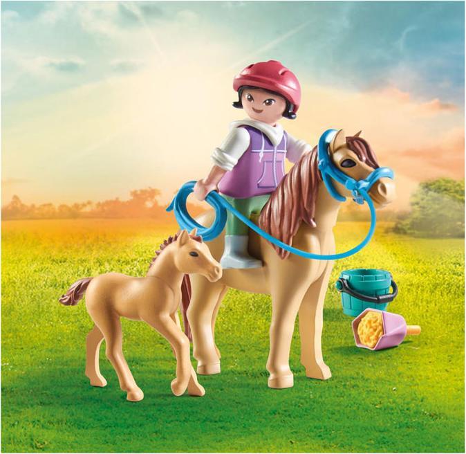 Image du produit Playmobil Enfant avec poney et poulain (71498, Playmobil Country)