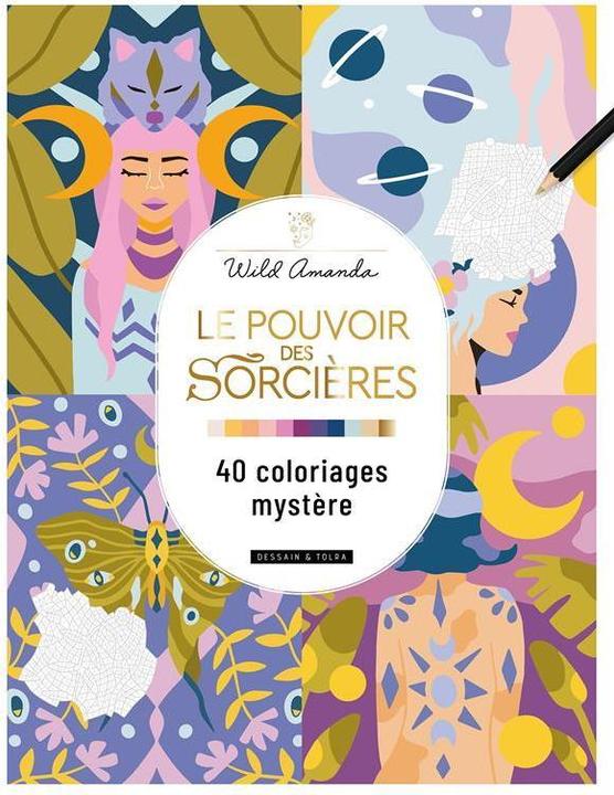 Image du produit Larousse pratique Le pouvoir des sorcières : 40 coloriages mystère