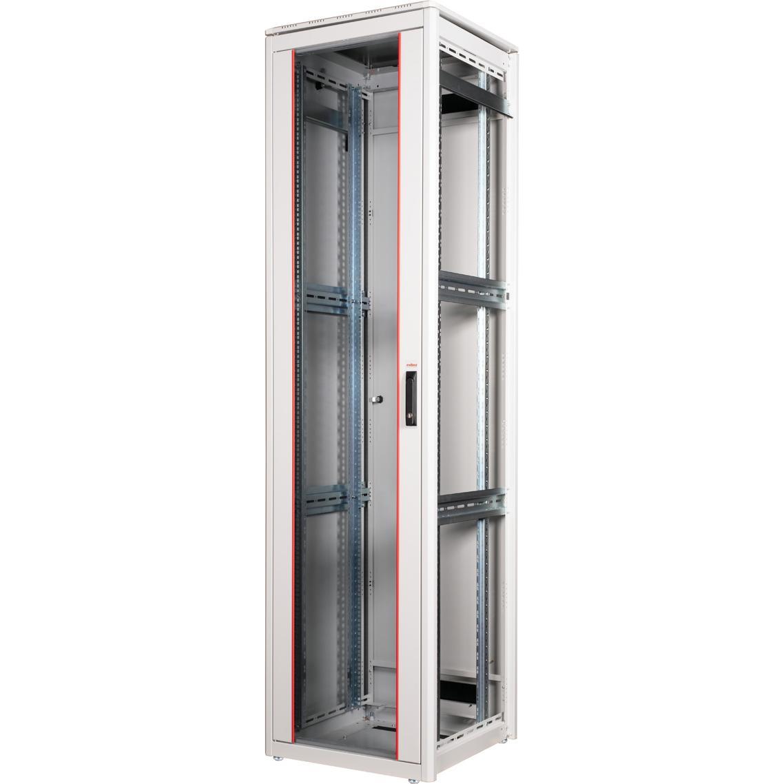Thumbnail - Roline 19-Zoll Netzwerkschrank Pro 47 HE (47 HE, 19 Zoll Rack), Serverschrank, Grau