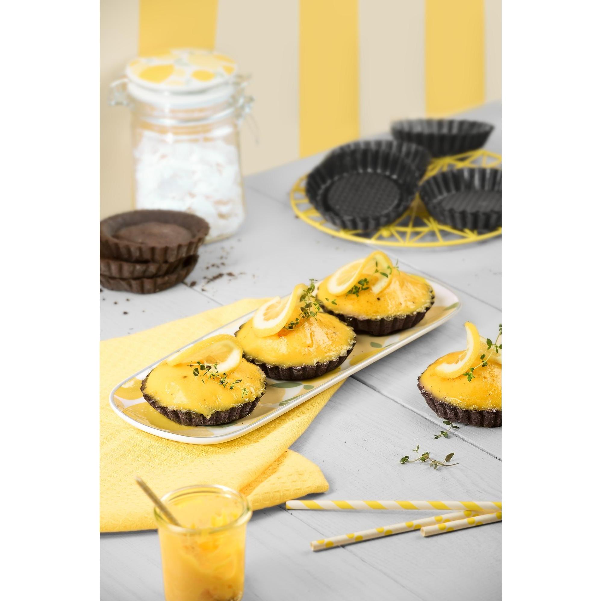 Thumbnail - Kaiser Tortelett-Set 6-teilig Pâtisserie, Backform, Schwarz