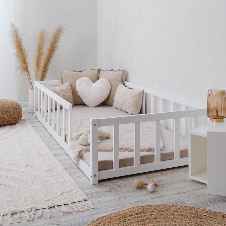 Produktbild Homestyle4u Bodenbett (90 x 200 cm)