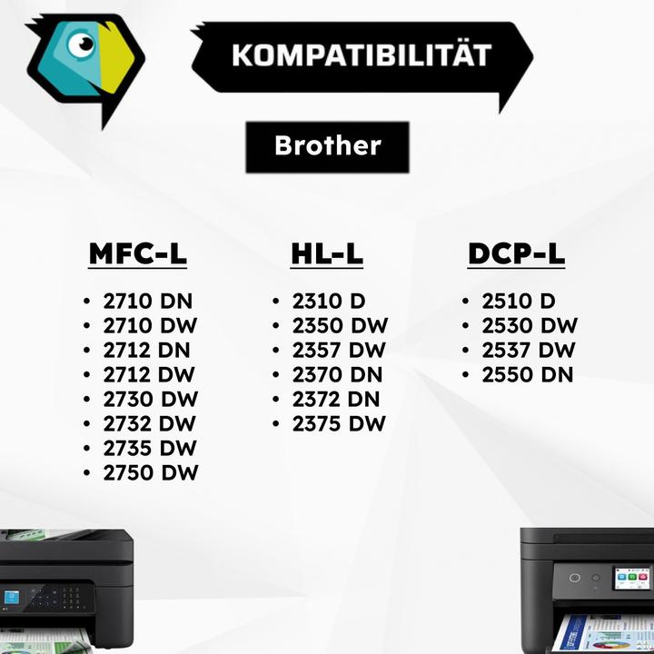 Actual product image Inkadoo Compatible toner for Brother TN-2410 / TN-2420 (FC)