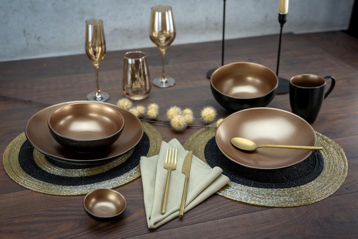 Actual product image CreaTable Glamour Gold (2 Piece)