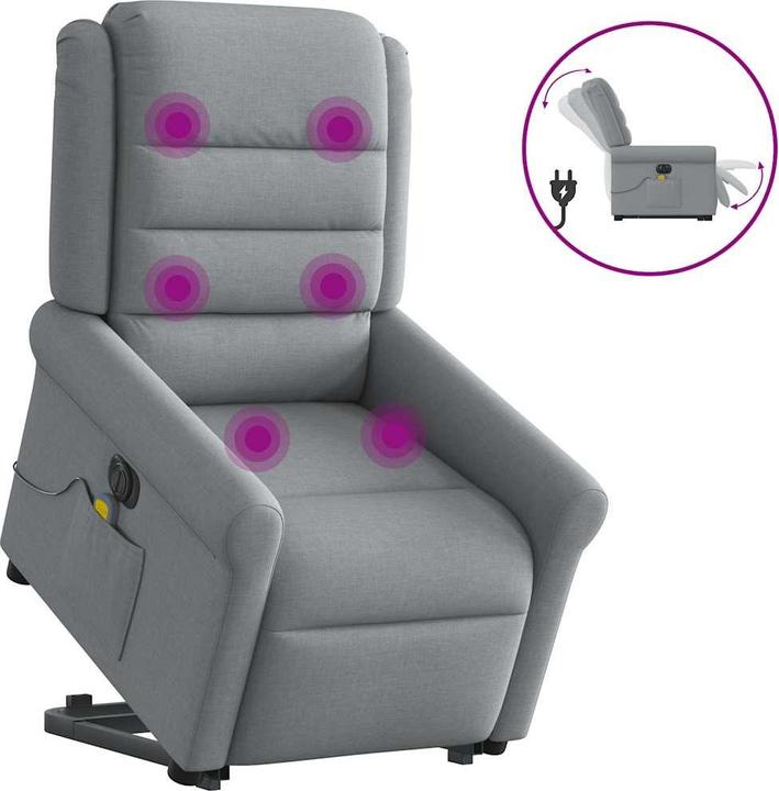 Image du produit vidaXL Massagesessel mit Aufstehhilfe