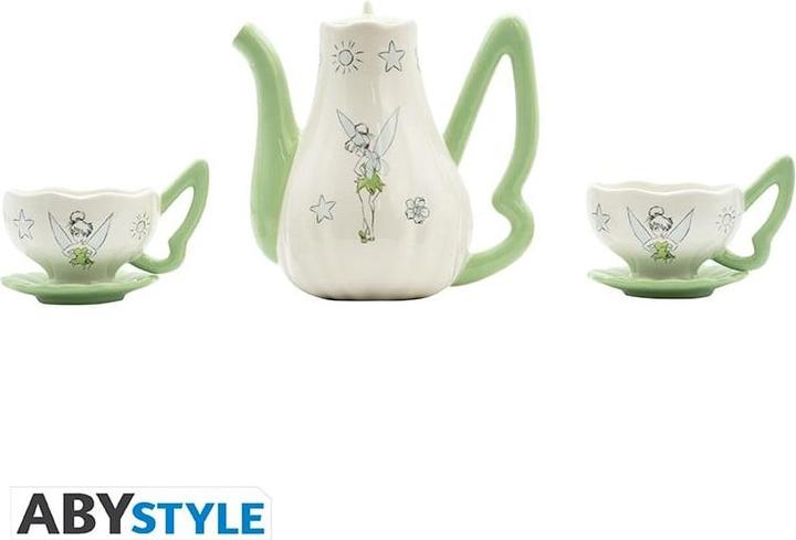 Immagine prodotto ABYstyle Disney Set Teiera/Tazzine: Tinkerbell (1200 ml, 2x)