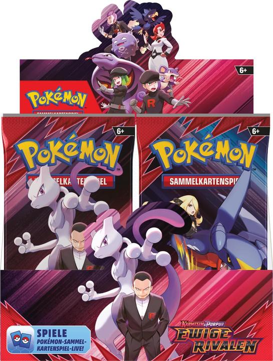 Immagine prodotto Pokémon KP10 Rivali eterni (Tedesco, Display del booster)