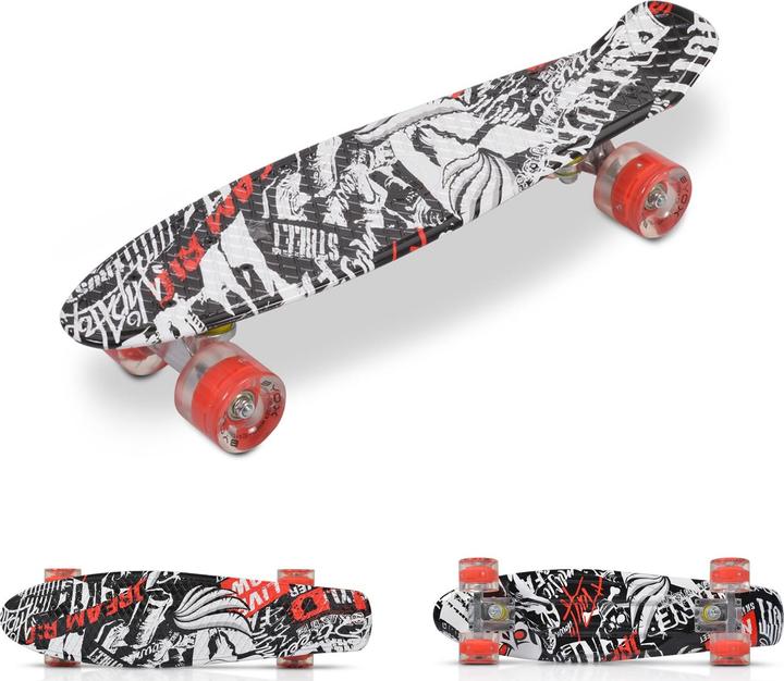 Byox Kinder Skateboard 22" Skull (22.05")