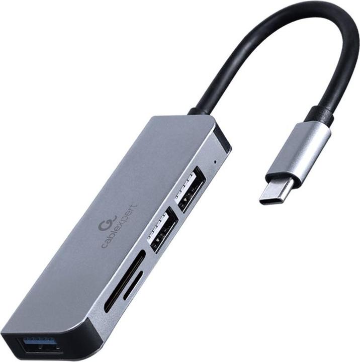 Actual product image Gembird USB Type-C 3-port USB hub (USB-C, 3 Ports)
