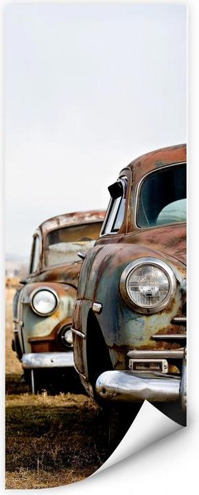 Actual product image Trenddeko Old Rusted Cars (30 x 80 cm)