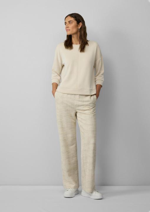 Produktbild s.Oliver Sweatshirt Modal-Sweatshirt im Relaxed Fit mit Schmuck-Details (46)