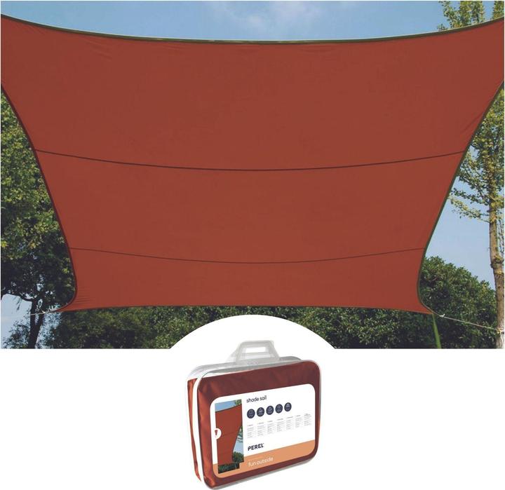 Actual product image Perel SUN SEA - RECTANGULAR - 2 x 3 m - COLOUR: TERRACOTTA (300 x 200 cm)
