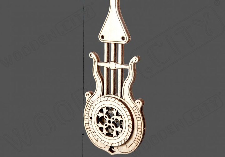 Actual product image WoodenCity Royal wall pendulum clock