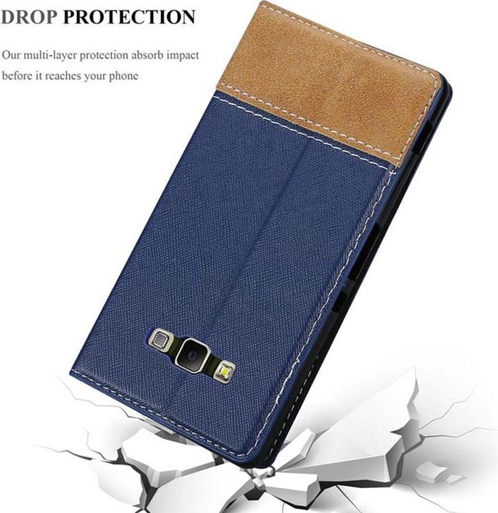 Actual product image Cadorabo Book X Wallet Cover (Samsung Galaxy A7)