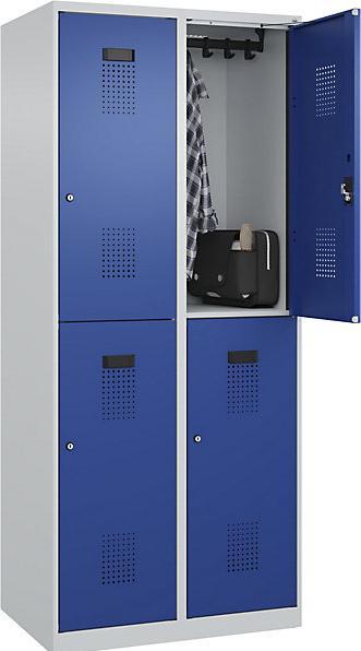 Gentian blue RAL 5010, Light grey RAL 7035