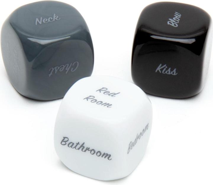 Productafbeelding Fifty Shades of Grey Play Nice Kinky Dice for Couples (Dobbelspelletjes, Duits)