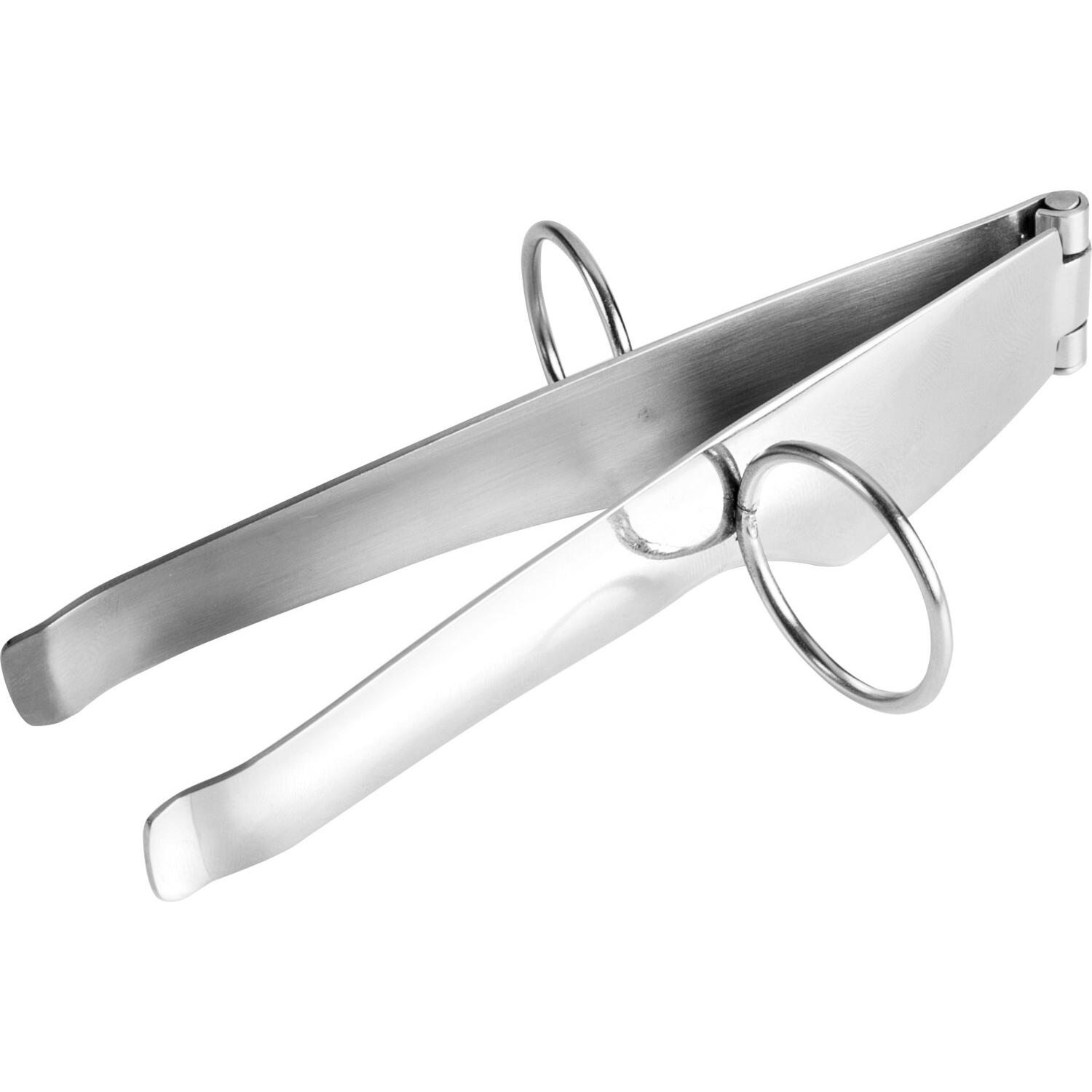 Ibili Schinkenzange Edelstahl 12 cm Ideales Werkzeug zum Servieren von Schinken (Serviergabel) (38654717)