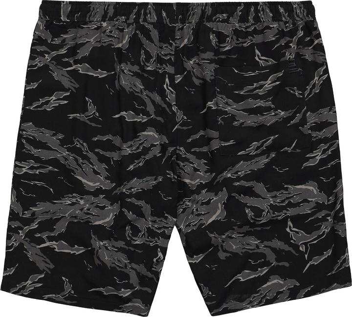 Actual product image Sthuge Bermuda shorts, elasticated waistband, tropical all-over print, up to 8 XL (7XL)