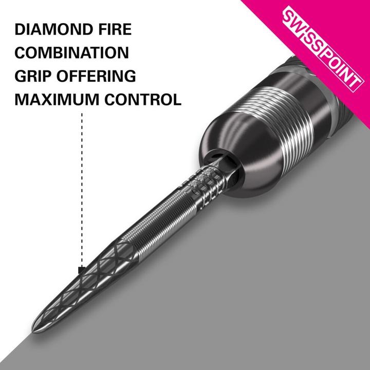 Actual product image Target Swiss DX Black tips 40mm