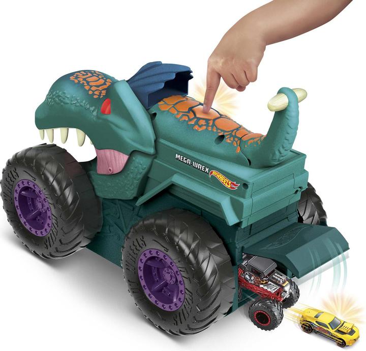 Image du produit Hot Wheels Monster Trucks Car Chompin' Mega-Wrex