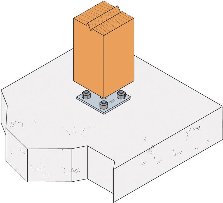 Immagine prodotto Simpson Sst Piedini di supporto PB 80 (Piede d'appoggio, 1 pz.)