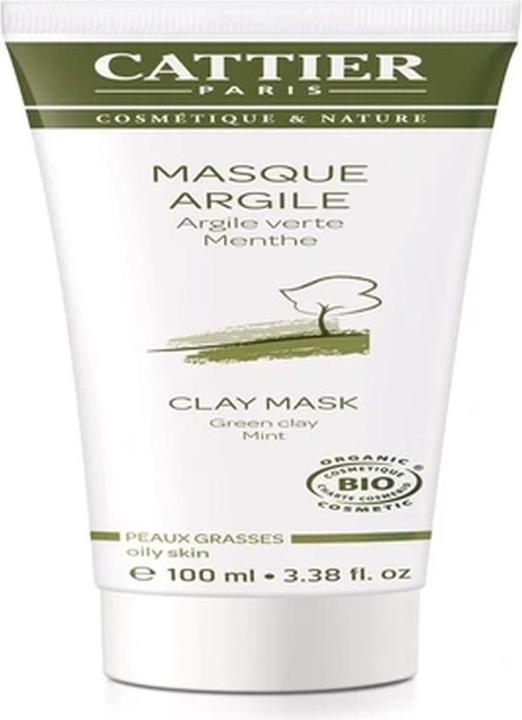 Actual product image Cattier Green Clay Mask 100ml (100 ml)