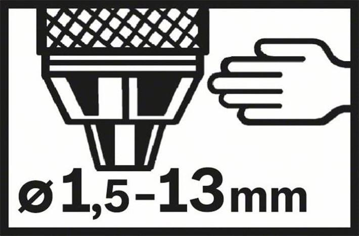 Immagine prodotto Bosch Professional Zubehör Punte a sgancio rapido. SDS-Plus 1.5-13mm