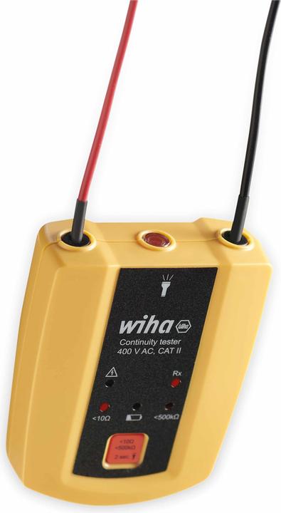 Productafbeelding Wiha Continuïteitstester tot 400 V AC, CAT II, incl. 2x AAA batterijen (CAT II 600V)