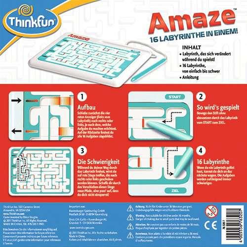 Actual product image Thinkfun Amaze (German)