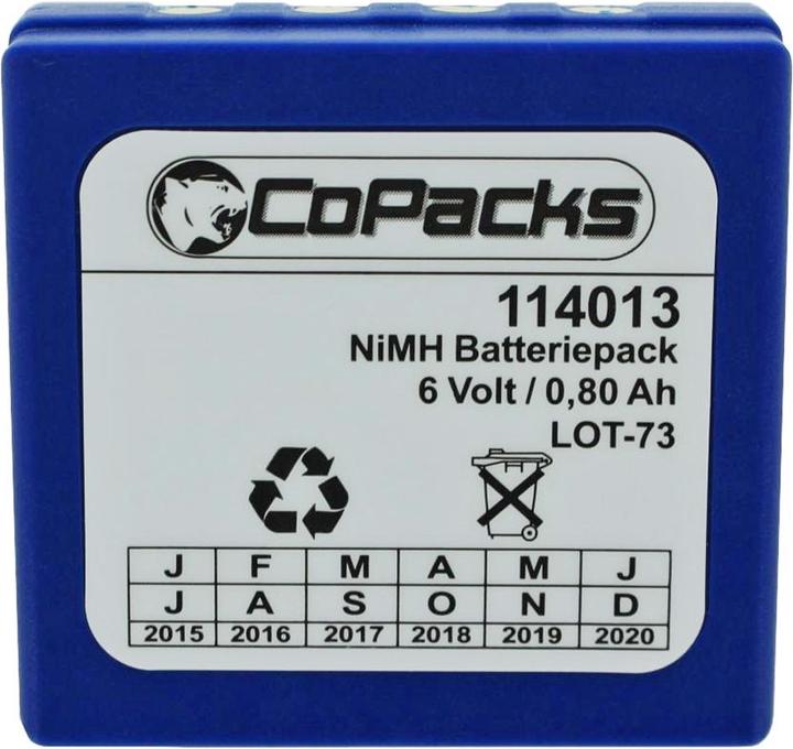 Produktbild AccuCell Akku für HBC Funkgerät FUB 3A, BA203060, BA222060