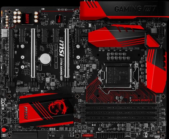 Produktbild MSI Z170A Gaming M7 (LGA 1151, Intel Z170, ATX)