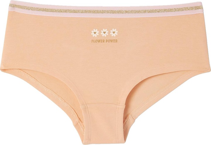 Immagine prodotto Vertbaudet Confezione da 7 pantaloncini da bambina in cotone biologico (98, Confezione da 7)