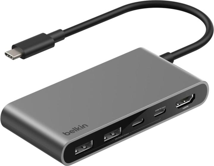Produktbild Belkin CONNECT USB-C 5-in-1 mit Dual USB-C Ports,si. AVC022hqSGY (USB-C, 5 Ports)