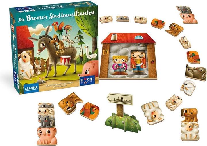 Actual product image The Town Musicians of Bremen (d) (German)