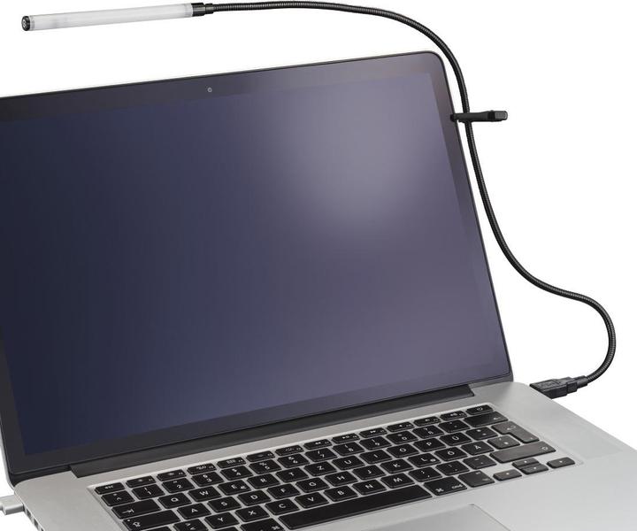 Actual product image Hama Notebook light, with 7 LEDs, 3 color modes, touch sensor