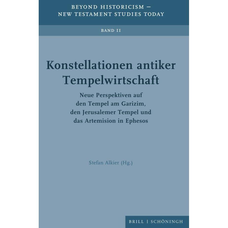 Konstellationen antiker Tempelwirtschaft, Fachbücher von Stefan Alkier