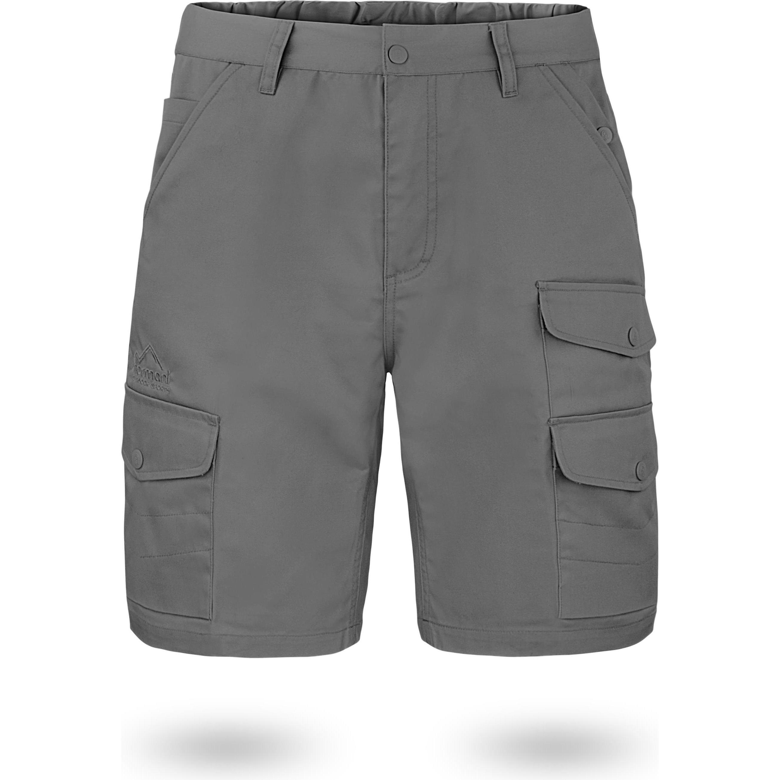 Normani, Herren, Shorts, Herren BDU Shorts Kebili, Grau, (L)