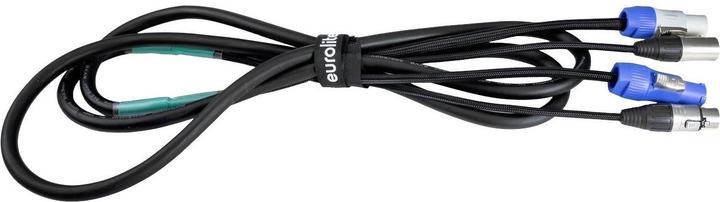Actual product image Eurolite Combo cable DMX P-Con/3 Pin XLR 3m (3 m)