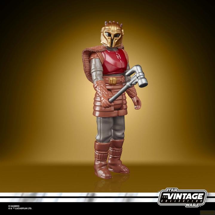 Produktbild Hasbro Retro-Kollektion Die Waffenschmiedin Spielzeug 9,5 cm grosse Star Wars: The Mandalorian...