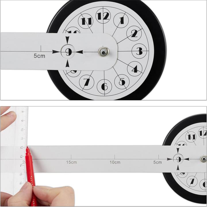Produktbild Relaxdays Wanduhr (10 cm)