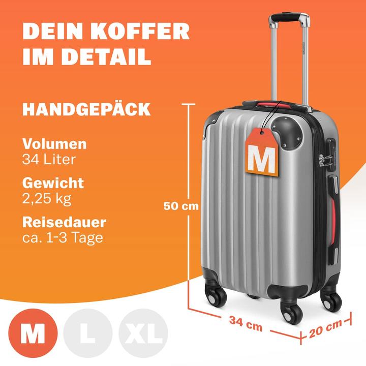 Actual product image Monzana Hard case (34 l)